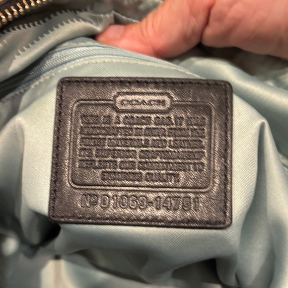 Coach Kristin Double Zip Black Leather Satchel with Detachable Shoulder Strap - Picture 12 of 17